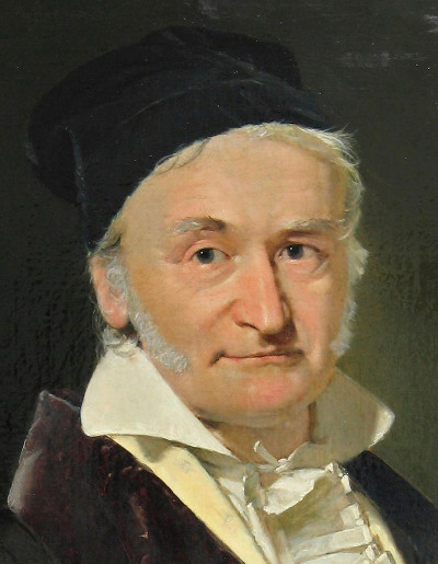 Portrait de Carl Friedrich Gauss Portrait de Carl Friedrich Gauss