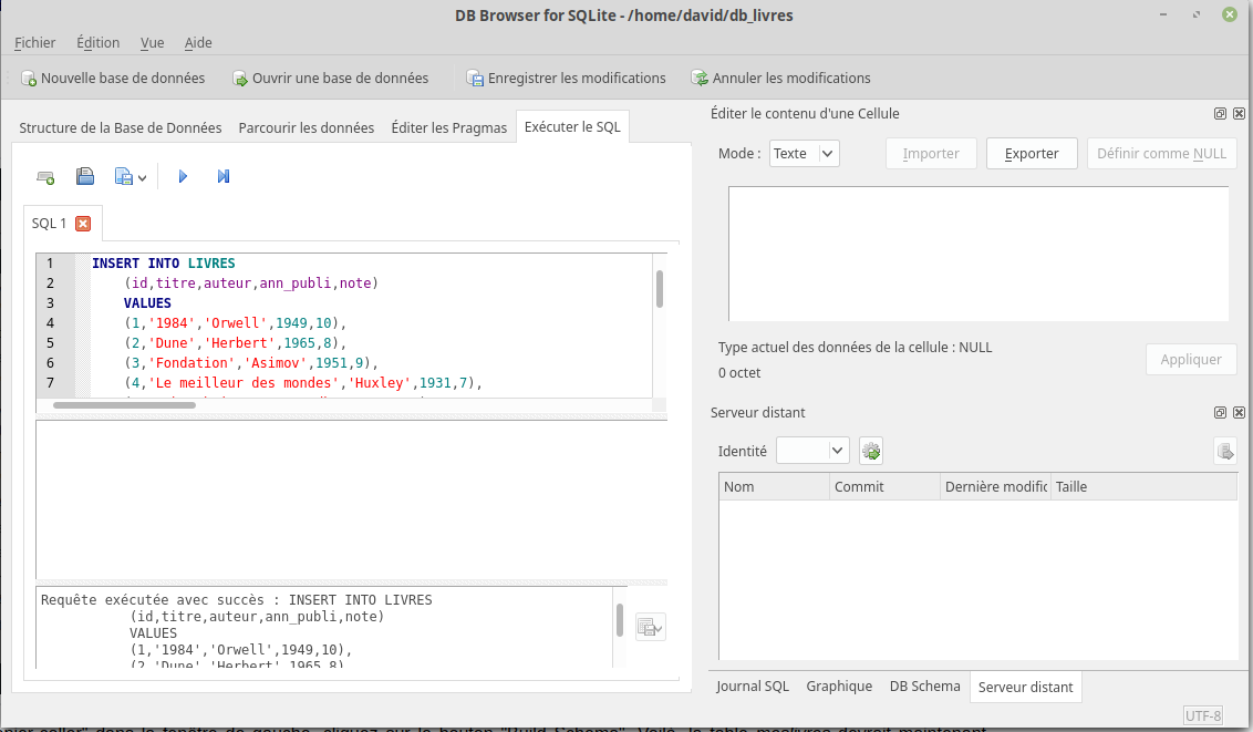 DB Browser for SQLite