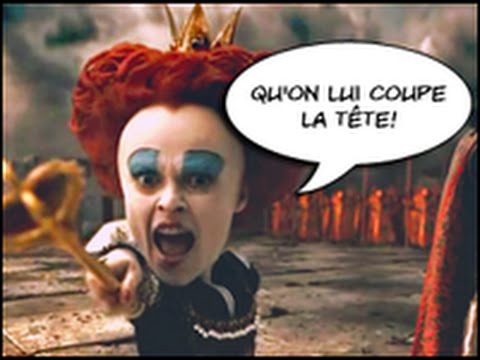 Image tirée du film Alice de Tim Burton
