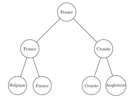 arbre des gagnants de la coupe du monde 2018