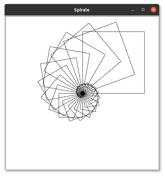 spirale de carre